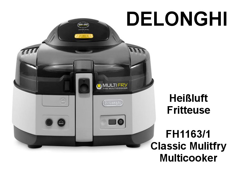 DELONGHI Hei luft Fritteuse FH1163 Kuechenmaschine Chef.at